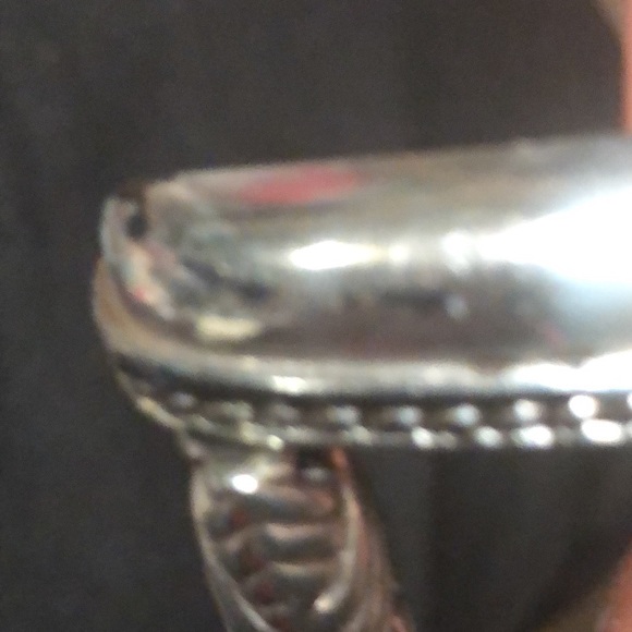 Brighton Lattice Patterned Metal & Leather Belt- 485 $25 or $20 w/offer - Picture 7 of 7